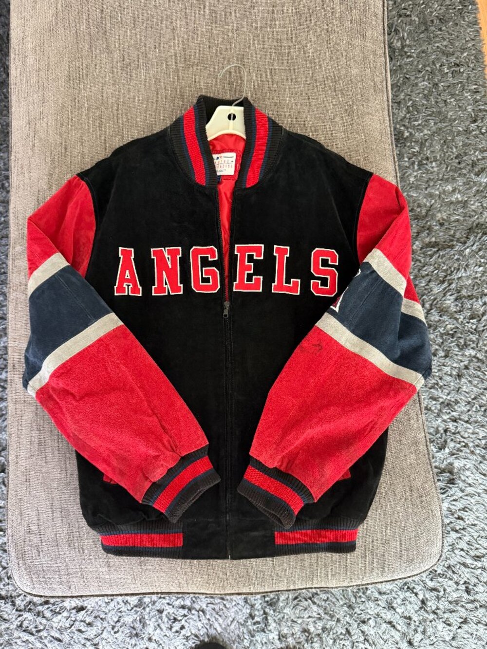 Vintage MLB Los Angeles Angeles GIII Swede Jacket - Medium - Genuine Merchandise